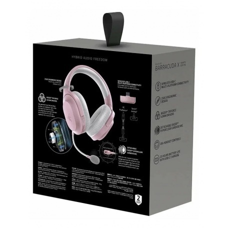 Наушники Razer Barracuda X Quartz Pink RZ04-04430300-R3M1 - фото 7