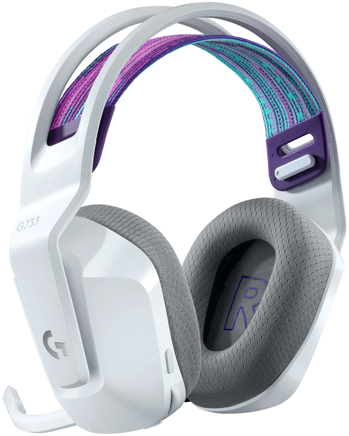 Наушники Logitech Wireless Headset G733 LightSpeed RGB Gaming White 981-000883  – купить в Санкт-Петербурге | интернет-магазин KotoFoto.ru