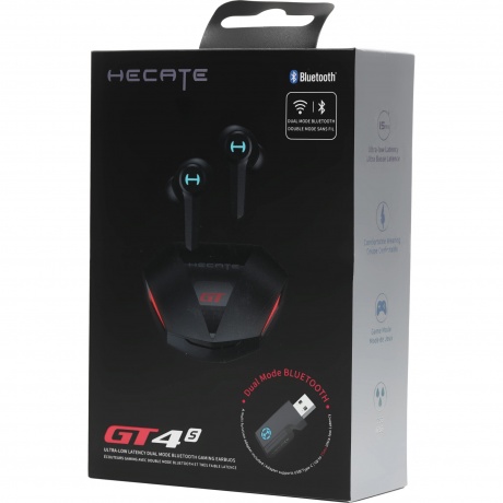 Наушники Edifier GT4 S черный вкладыши BT/Radio - фото 14