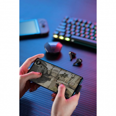 Наушники Edifier GT4 S черный вкладыши BT/Radio - фото 16