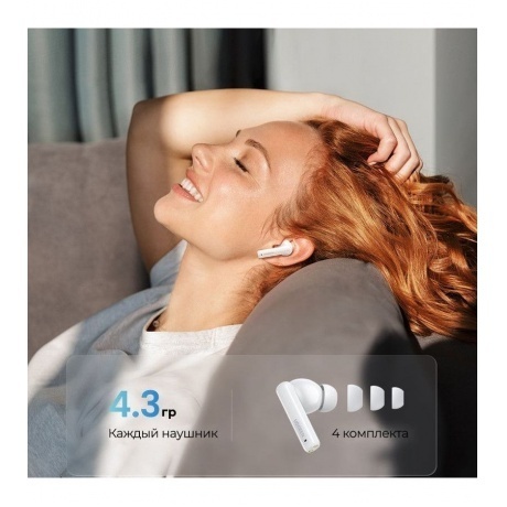 Наушники Ugreen WS106 White 90206 - фото 11