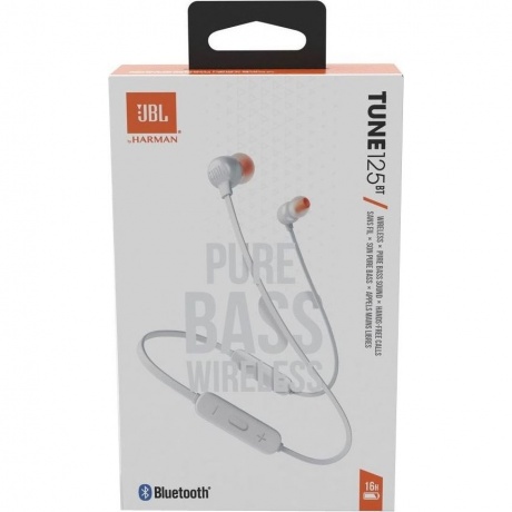 Наушники JBL Tune 125BT white - фото 9