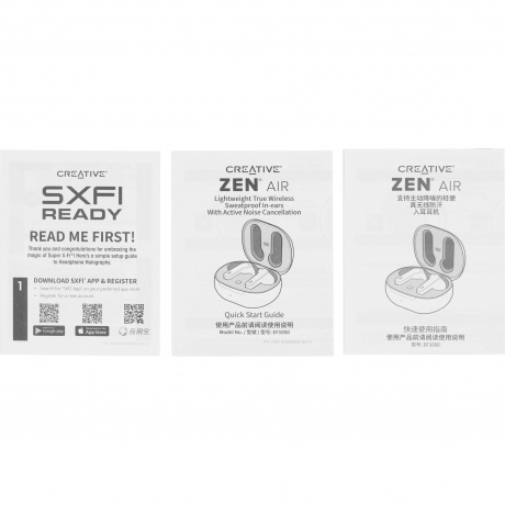 Наушники Creative ZEN AIR (TWS) 51EF1050AA000 - фото 12