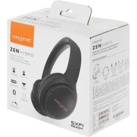 Наушники Creative Zen Hybrid (Black) Wireless 51EF1010AA001 - фото 15