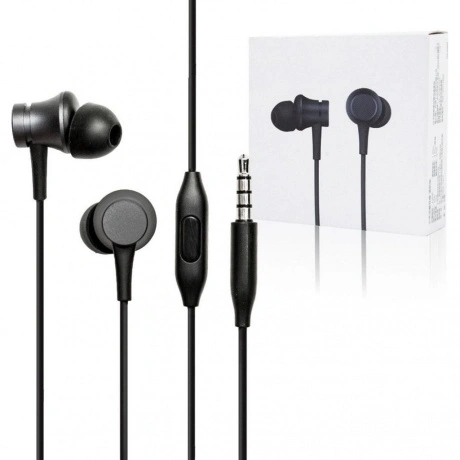 Наушники Xiaomi (Мi) Piston Fresh Bloom (HSEJ03JY Black) черные