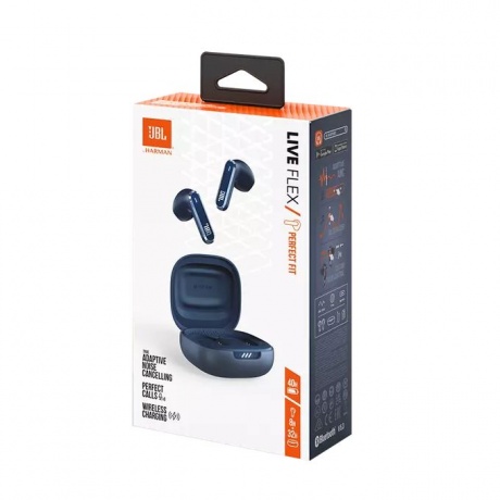 Наушники JBL Live Flex Blue - фото 11