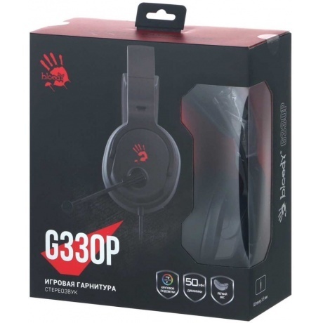 Наушники A4Tech Bloody G330P Black - фото 5