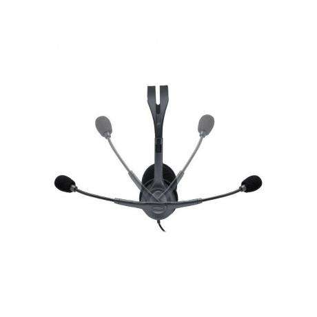 Наушники Logitech H111 темно-серый (981-000594) - фото 4