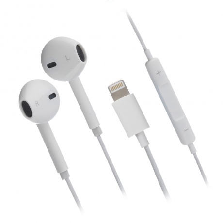 Наушники GoPower GPHP10 Lightning (m) белый - фото 3