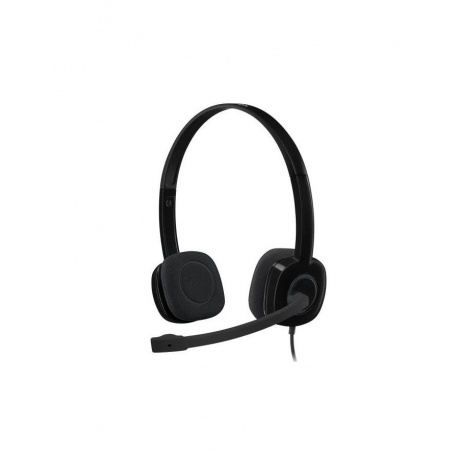 Наушники Logitech Headset H151 Stereo black (981-000590) - фото 1