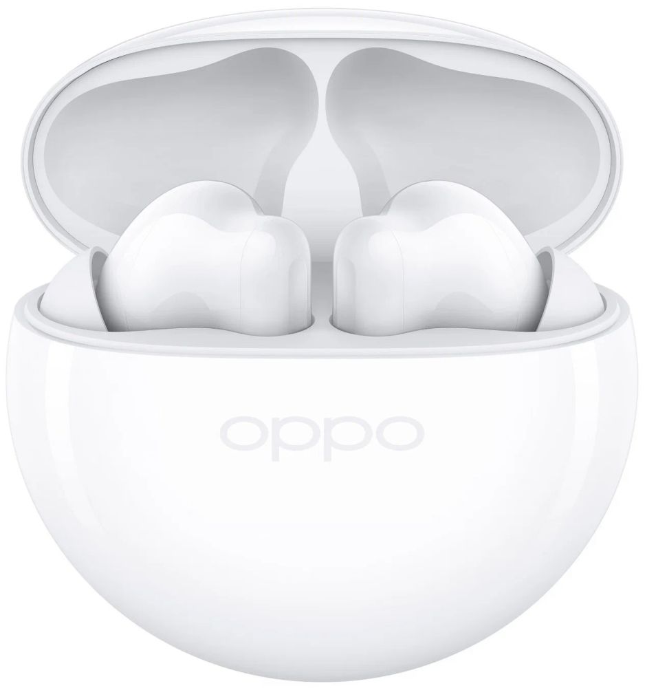 Наушники Oppo Enco Buds 2 White вставные наушники oppo enco buds w12 white