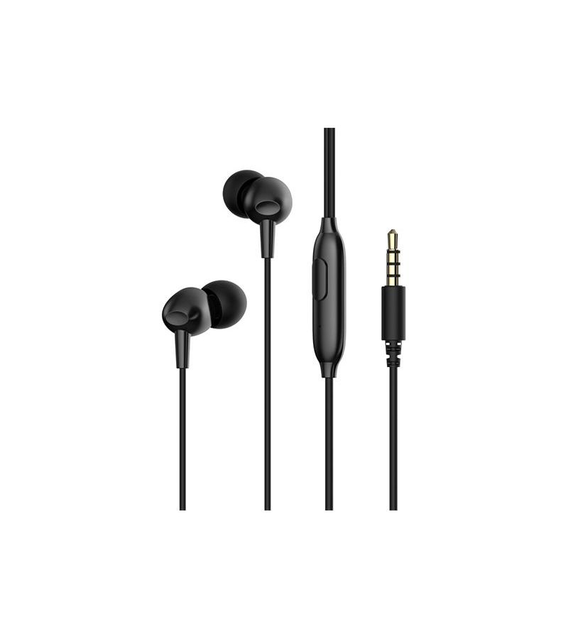 Наушники Havit Audio series-Wired earphone E48P Black наушники havit audio series wired headphone hv h2198d white