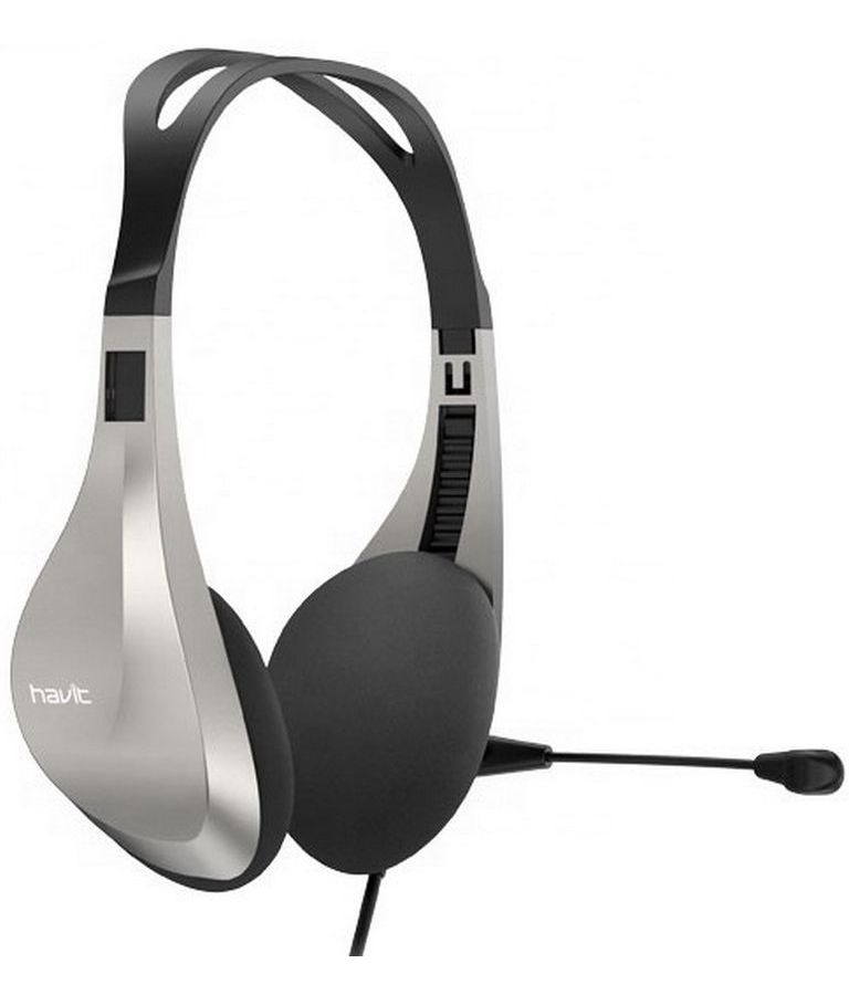 Наушники Havit H205d black+grey наушники havit audio series wired headphone h205d black grey