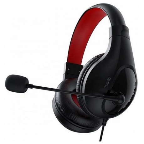 Наушники Havit Wired headphone HV-H2116D Black+Red