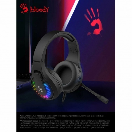 Наушники A4Tech Bloody G230 черный (G230) - фото 12