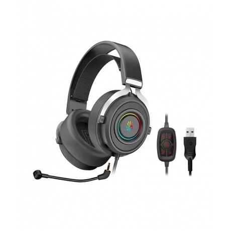 Наушники A4Tech Bloody G535 черный/серебристый - фото 4