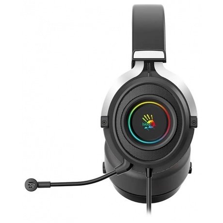 Наушники A4Tech Bloody G535P черный/серебристый - фото 2