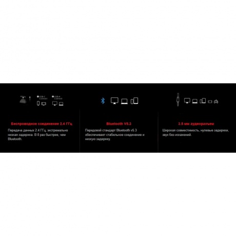 Наушники A4Tech Bloody MR720 белый/красный - фото 9