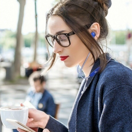 Наушники JBL C135BT, blue - фото 3