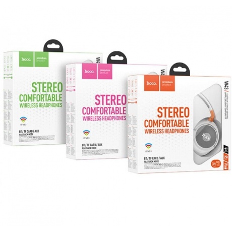 Наушники Hoco W43 Adventure White 6931474794635 - фото 6