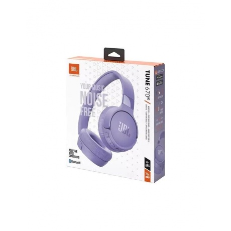 Наушники JBL Tune 670NC Purple - фото 9