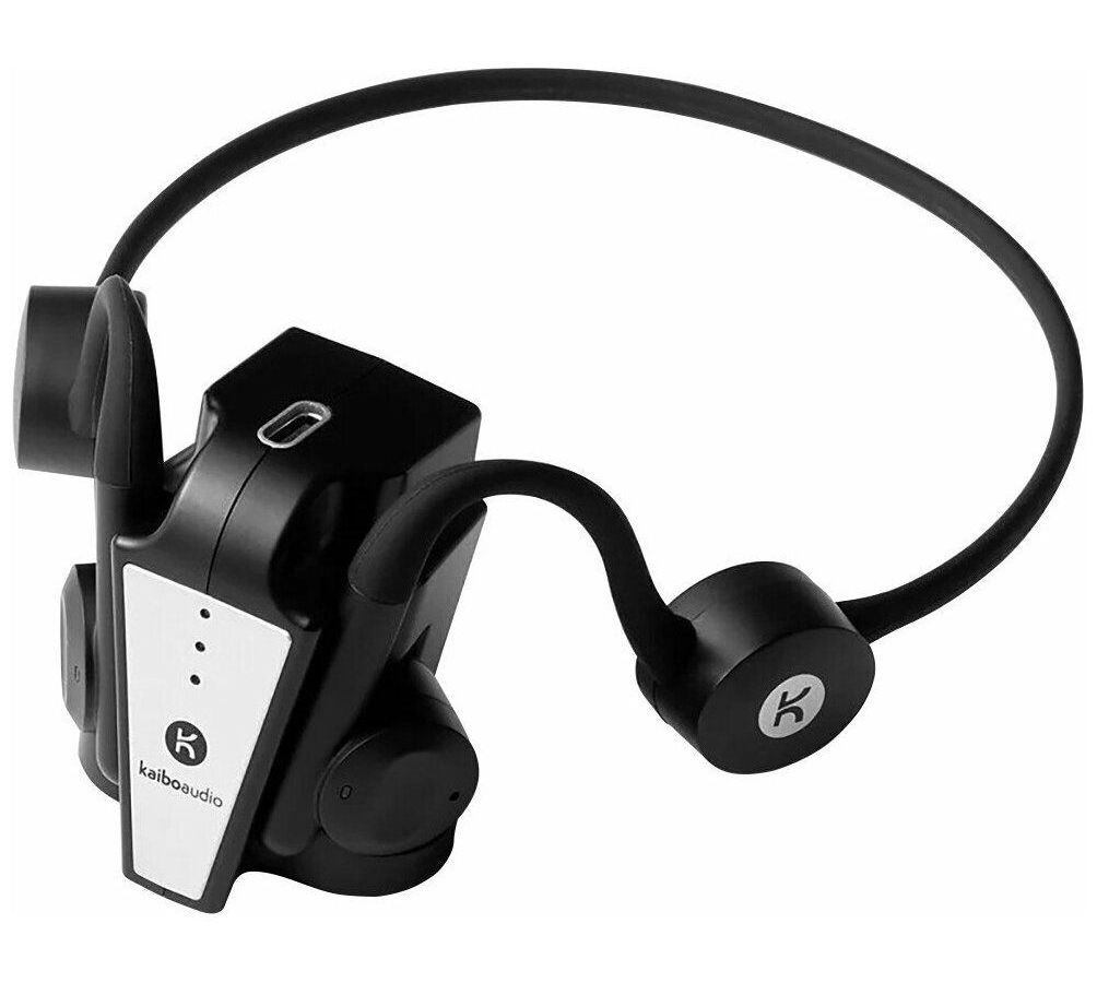 Наушники Kaibo Audio Flex Black накладные наушники с костной проводимостью kaiboaudio flex черный kbo001