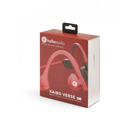 Наушники Kaibo Audio Verse Plus красный - фото 2