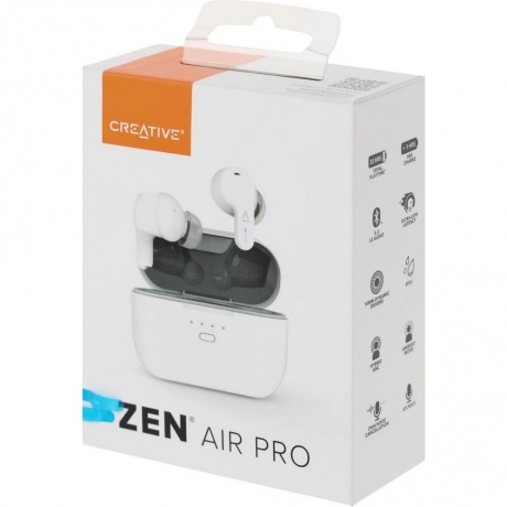 Наушники Creative Zen Air Pro White 51EF1090AA000 - фото 11