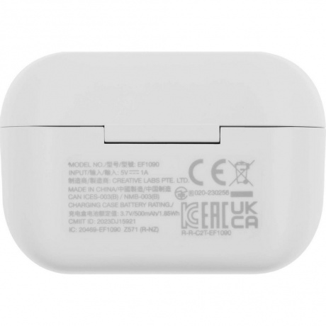 Наушники Creative Zen Air Pro White 51EF1090AA000 - фото 7