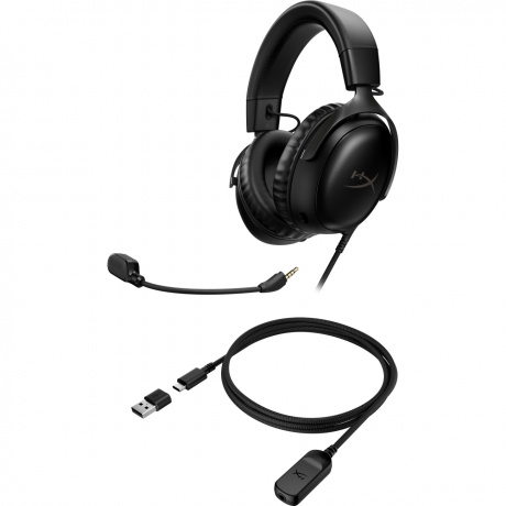 Наушники HyperX Cloud III Black 727A8AA - фото 7
