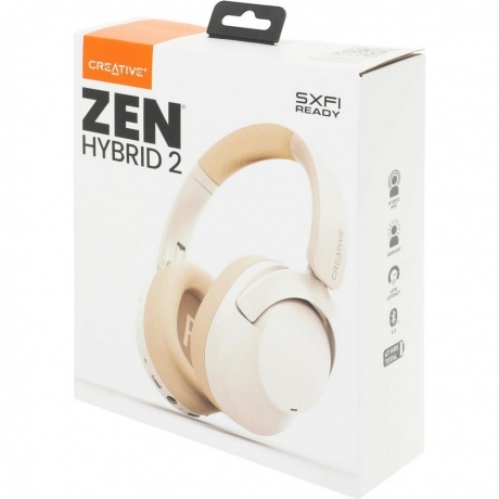 Наушники Creative ZEN Hybrid 2 (Cream) - фото 6