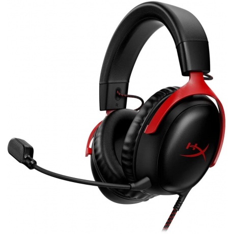 Наушники HyperX Cloud III чёрно-красная (727A9AA) - фото 1