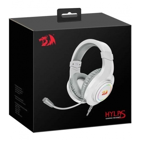 Наушники Redragon HYLAS белая - фото 8