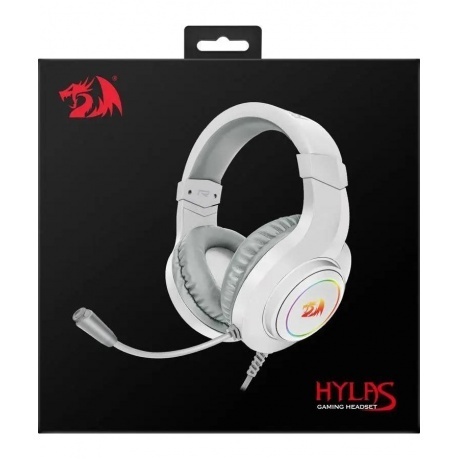 Наушники Redragon HYLAS белая - фото 9