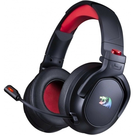 Наушники Redragon NOMEN чёрно-красная - фото 1