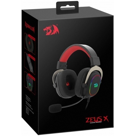 Наушники Redragon ZEUS X чёрная - фото 13