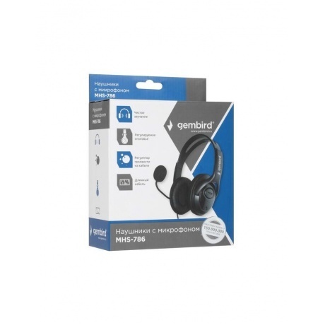Наушники Gembird MHS-786, черный - фото 11