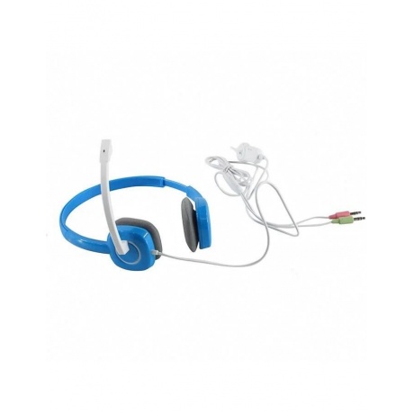 Наушники Logitech Stereo Headset (Borg) H150 981-000372 Blue - фото 14