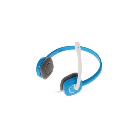 Наушники Logitech Stereo Headset (Borg) H150 981-000372 Blue - фото 3