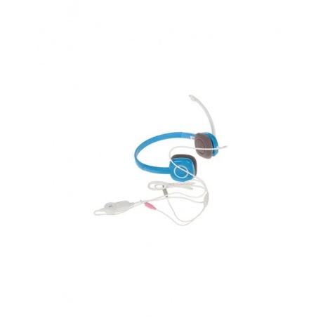 Наушники Logitech Stereo Headset (Borg) H150 981-000372 Blue - фото 6