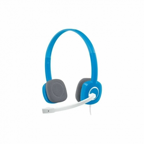 Наушники Logitech Stereo Headset (Borg) H150 981-000372 Blue - фото 10