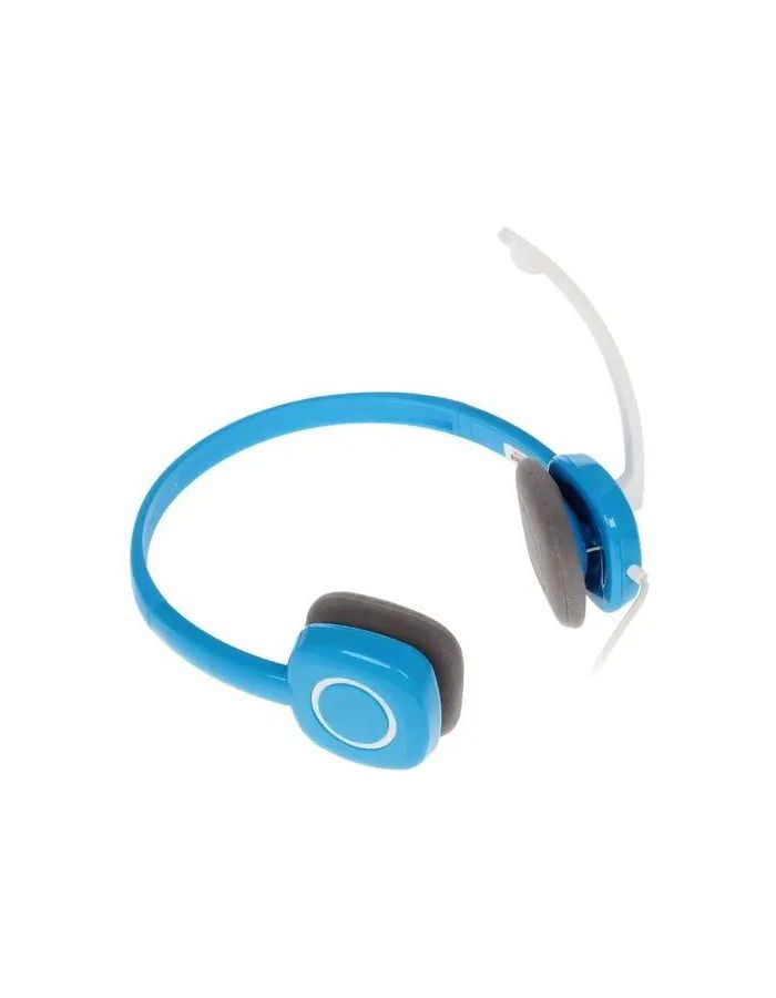 Наушники Logitech Stereo Headset (Borg) H150 981-000372 Blue наушники logitech usb headset h540 981 000480