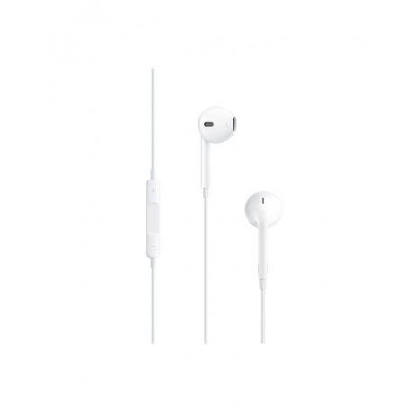 Наушники с микрофоном Apple EarPods 3,5mm MNHF2ZM/A отличное состояние - фото 1