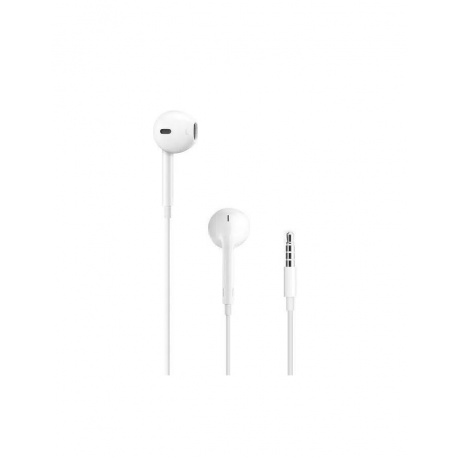 Наушники с микрофоном Apple EarPods 3,5mm MNHF2ZM/A хорошее состояние - фото 1
