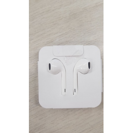 Наушники с микрофоном Apple EarPods 3,5mm MNHF2ZM/A хорошее состояние - фото 2