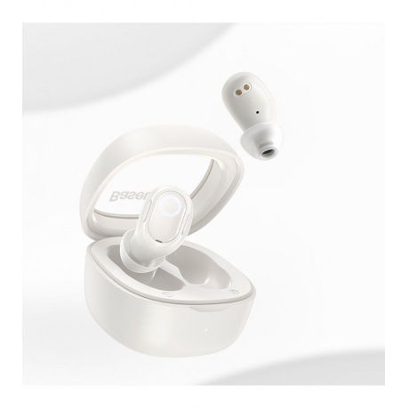 Наушники Baseus Bowie WM02 True Wireless Earphones Creamy White (NGTW180002) - фото 5