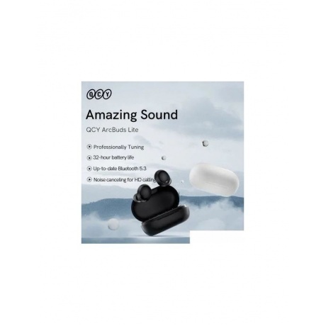 Наушники QCY Arc Buds Lite Black (BH23QT27A) - фото 8