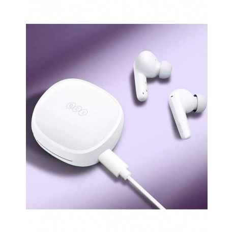 Беспроводные наушники QCY T13X White (BH23QT26A) - фото 7