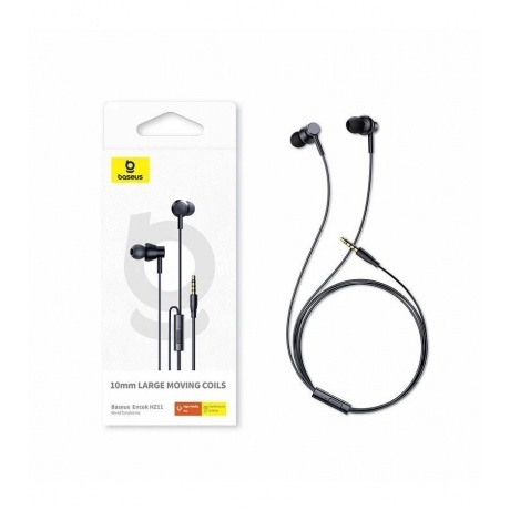 Наушники Baseus Encok HZ11 Cluster Black (A00164200113-Z1) - фото 8