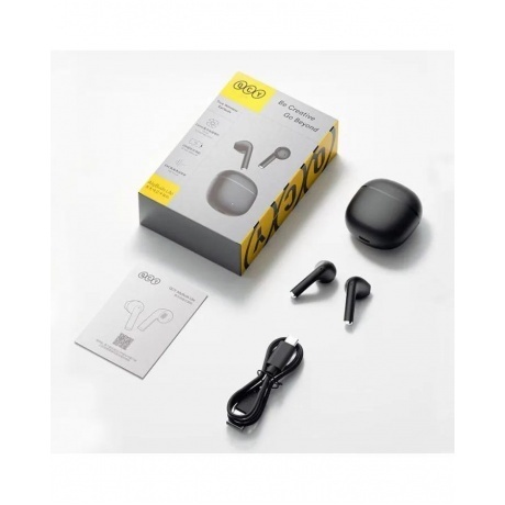 Наушники QCY AilyBuds Lite Black (BH23QT29A) - фото 2